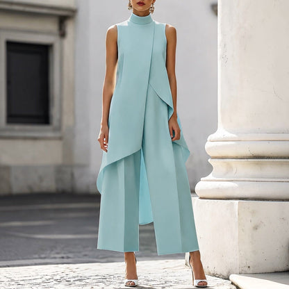 Sofia | Tuta elegante a collo alto