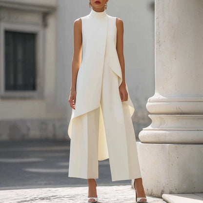 Sofia | Tuta elegante a collo alto