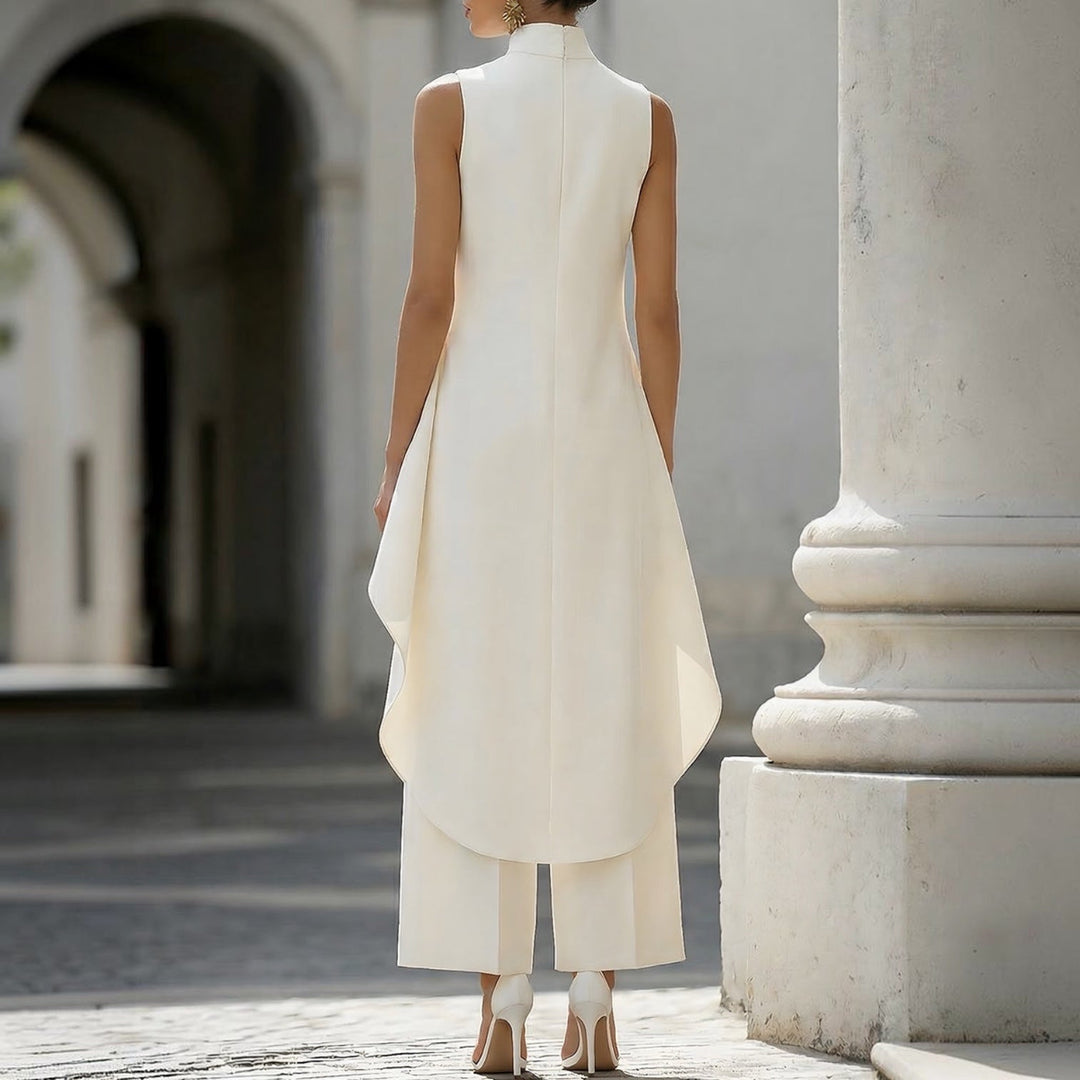 Sofia | Tuta elegante a collo alto