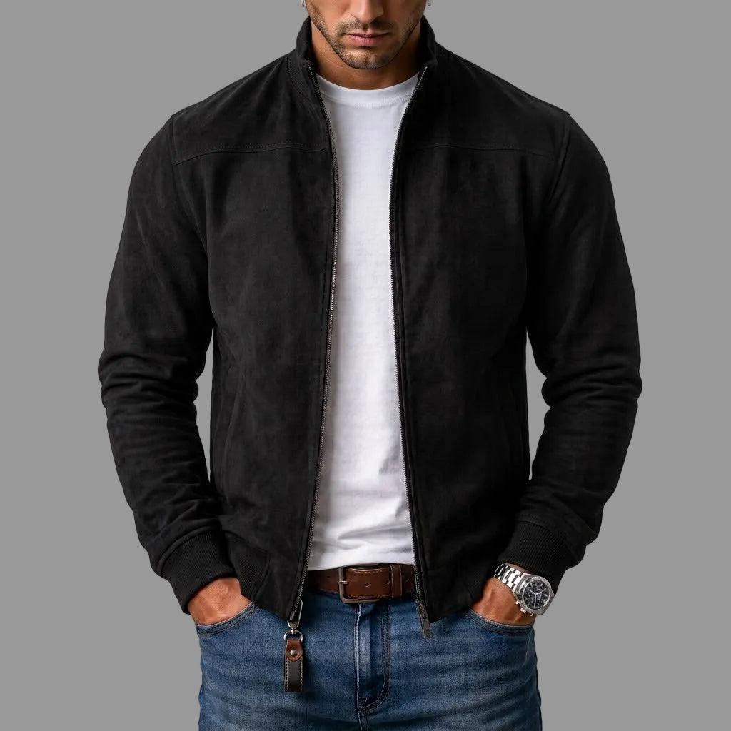 Enzo™  | Giacca bomber in camoscio