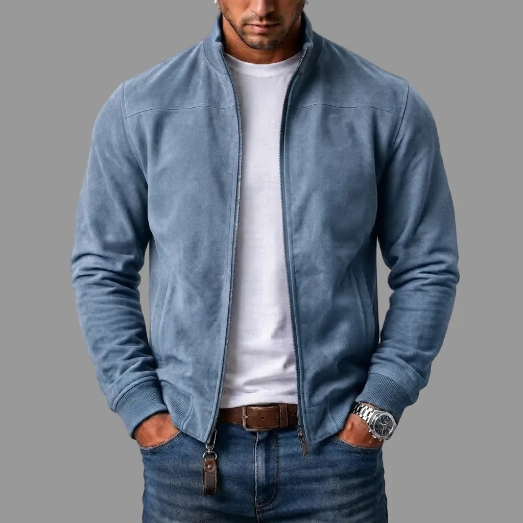 Enzo™  | Giacca bomber in camoscio