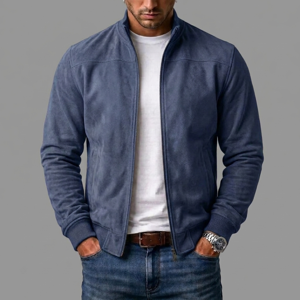 Enzo™  | Giacca bomber in camoscio